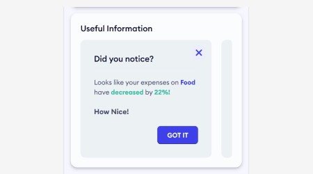useful information component